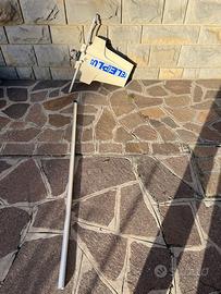 Antenna TV per camper con palo, come da foto