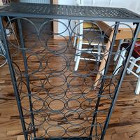 porta bottiglie per vini