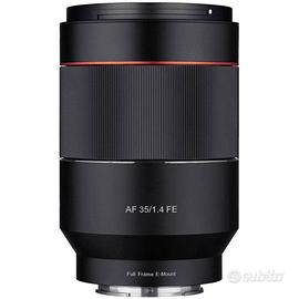 Samyang 35mm f1.4 e mount