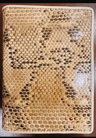 Portafoglio in vero pitone