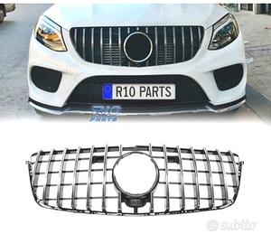 GRIGLIA MERCEDES GL X166 12-15 LOOK GT NERO CROMAT
