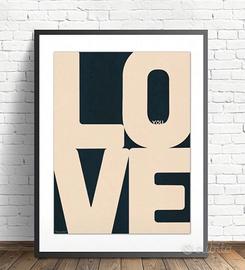 Poster Stampa Canvas (Tela) Design 30*40cm