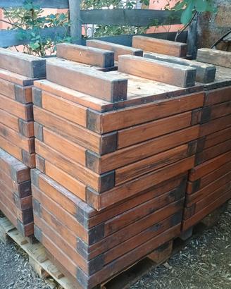 Fioriere in castagno 60x40 h40