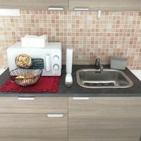 cucina con rubinetteria 