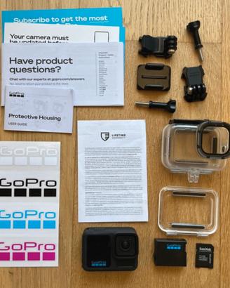 GoPro Hero 13 black + custodia protettiva subaquea