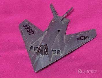 modellino in metallo aereo f-117 a stealth fighter