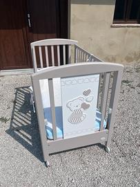 Cameretta completa per neonati + box + seggiolone