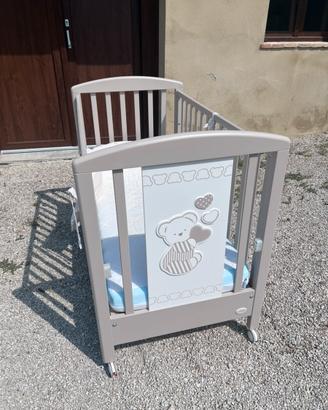Cameretta completa per neonati + box + seggiolone