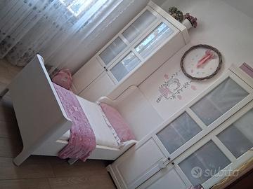 Letto,Credenza,Camera bimba,Ikea Liatorp Busunge