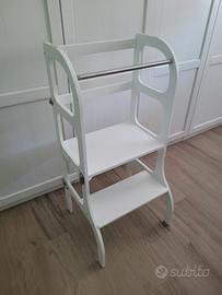 Torre Montessori convertibile in banco Ette Tete