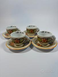 Set di quattro tazzine thun caffè al volo