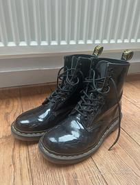 Dr martens neri lucidi size 39 Abbigliamento e Accessori In vendita a Roma