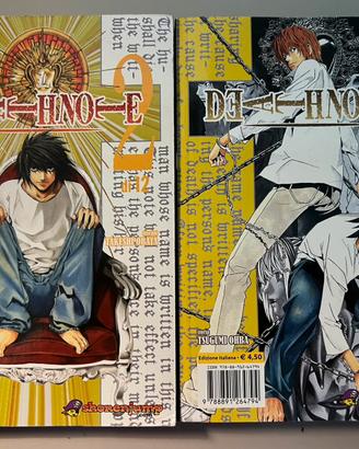 Set Manga Death Note - Volumi 2 e 5