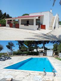 Mare 1 km Salento puglia Brindisi casa piscina
