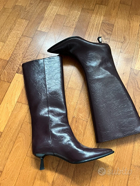 Stivali Stradivarius, stupendo borgogna,37