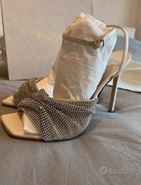 Sandalo collezione sposa 23/24 Jimmy Choo tg 38,5