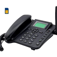 TELEFONO CON SIM CARD GSM DA TAVOLO CON BATTERIA