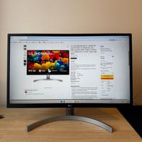 Monitor LG 4K 27 pollici