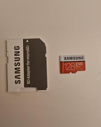 Scheda MicroSD Samsung EVO Plus 128 GB