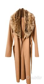 Magnifico Cappotto cammello in panno
