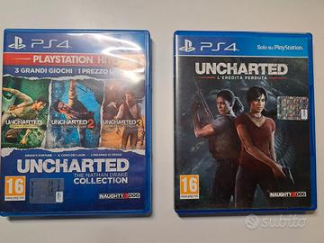 Uncharted 1,2,3 e L'eredità perduta PS4/PS5 - Console e Videogiochi In  vendita a Milano