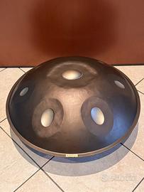Handpan Fa minore con custodia