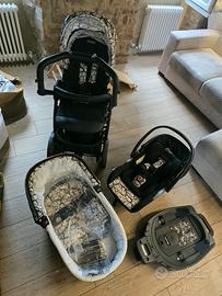 trio peg perego + base isofix
