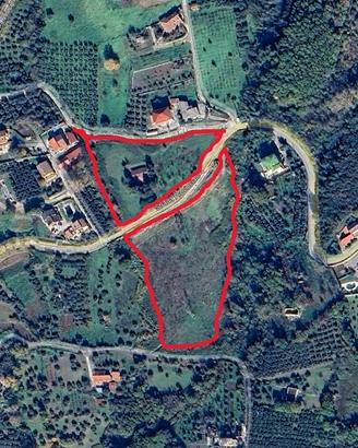 Terreno agricolo con fabbricato bifamiliare