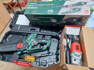 Motosega Batteria Parkside X 20V e altro