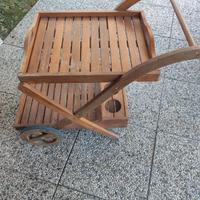 Carrello  in legno 