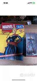 MARVEL HEROES 3D - CAPITAN MARVEL  + Fascicolo
