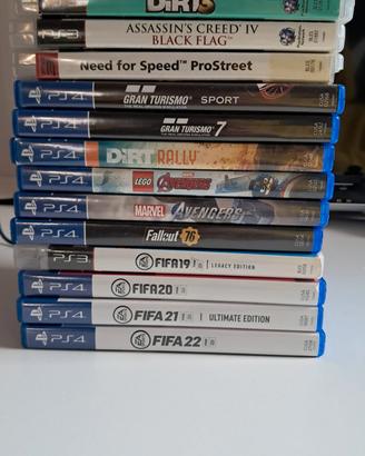 Giochi misti PS3/PS4 