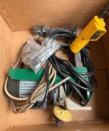 Paranco Elettrico con guida scorrevole optional