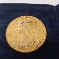Medaglia bronzo dorato del 1904