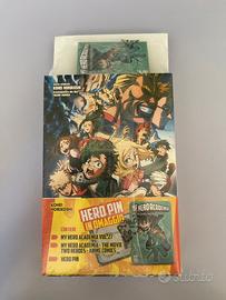 My Hero Academia Vol 27 + Anime Comics + Hero Pin