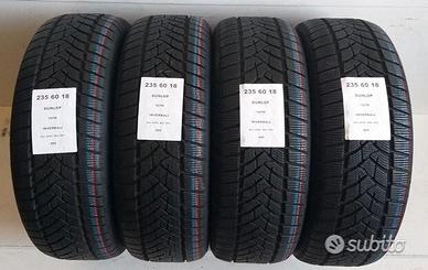 4 gomme 235 60 18 dunlop a889