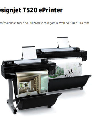 Plotter HP designjet T520