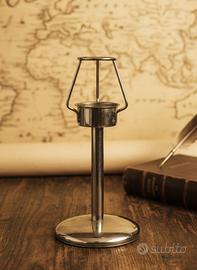 Candelabro Vintage in Acciaio Inox