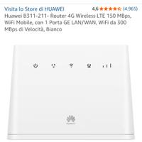 Huawei B311-211- Router 4G con sim