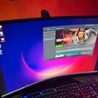 Monitor Gaming Samsung Odyssey G7 27" Curvo 240Hz