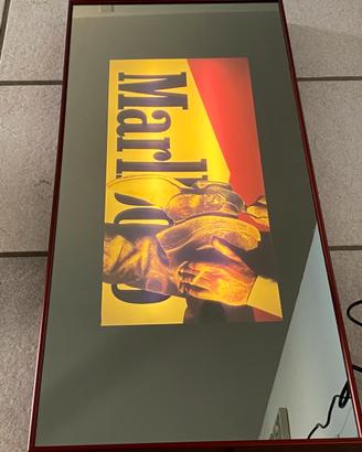 Insegna lumimosa Marlboro vintage