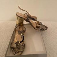 Scarpa con tacco 7 in pelle