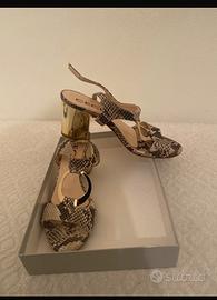 Scarpa con tacco 7 in pelle