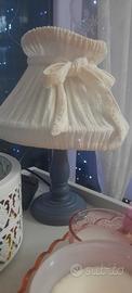 lampada shabby chic 