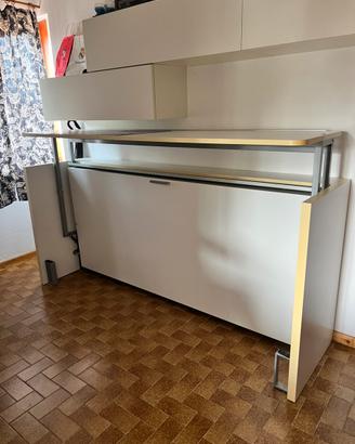 Letto/scrivania apribile multiuso