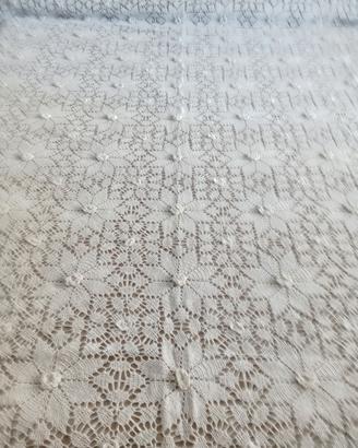 coperta matrimoniale di cotone lavorato 