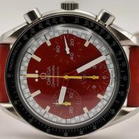 Omega Speedmaster Reduced 175.0032 1995 dial red