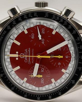 Omega Speedmaster Reduced 175.0032 1995 dial red