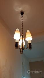 Lampadario sciolari vintage 3 punto luce anni 60 7