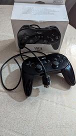 CONTROLLER PRO nero NINTENDO WII